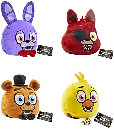 Funko FNAF Five Nights at Freddy's - Set of 4 Reversible Heads Plush