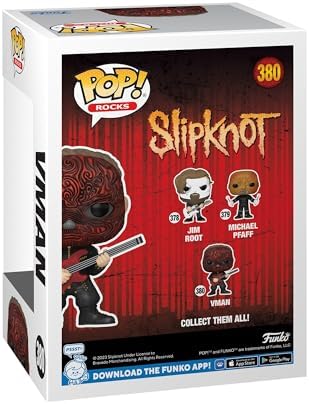 Funko Pop Rocks Slipknot - VMan - Collectable Vinyl Figure