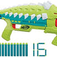 Nerf DinoSquad Armorstrike Dart Blaster 16 Darts Indoor and Outdoor Dinosaur for 8 Year