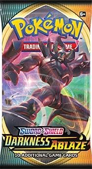 Pokemon Sword and Shield Darkness Ablaze Booster Pack 1 Booster Pack
