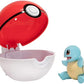 Pokemon Official Squirtle Clip and Go Comes with Squirtle Action Figure and Poke Ball