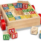 Melissa & Doug Melissa Doug Classic ABC Block Cart 1 Count Pack of 1