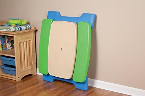 Little Tikes Easy Store Picnic Table with Umbrella Multi Color 42.00''L x 38.00''W x