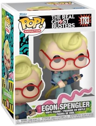 Funko POP Animation The Real Ghostbusters - Dr. Egon Spengler Spengler - The Real Ghostbusters - Collectable Vinyl Figure