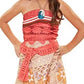 Disney Princess Moana Dress Sing Shimmer Musical Outfit Sing-A-Long to How Far I'll Go