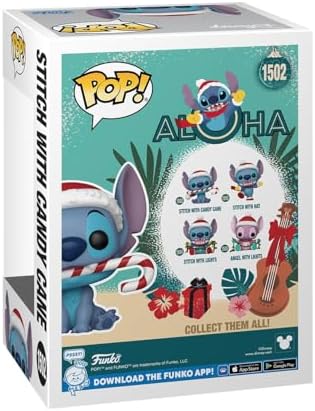 Funko Pop Disney Stitch - Stitch with Candy Cane
