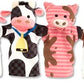 Melissa & Doug Melissa Doug Farm Friends Hand Puppets Set of 4 - Cow Horse Sheep and Pig
