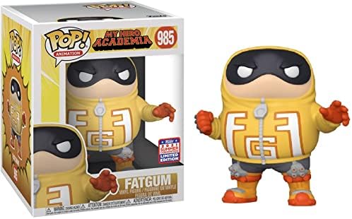 Funko Pop Super My Hero Academia Fatgum 2021 FunKon Summer Shared 985 6 Inch Figure
