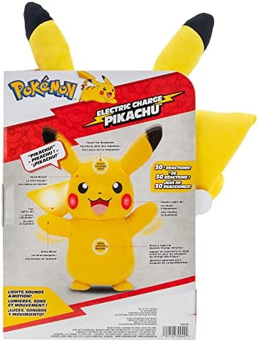 Pokemon Pikachu Electric Charge Plush