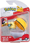Pokemon PKW3135 Clip 'n'Go Poke Balls Alola Vulpix Super Ball Official Pokeball with 5 cm