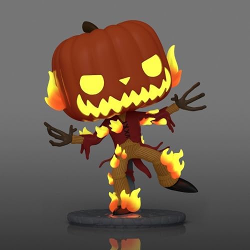 Funko Pop Disney The Nightmare Before Christmas - Pumpkin King 1357 Sticker Glow InThe