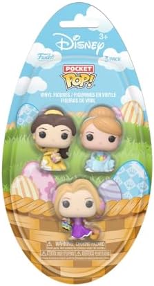Funko Pocket Pop Easter 3-Pack - Belle Cinderella Rapunzel