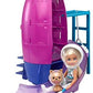 Barbie Space Discovery Chelsea Doll Rocket Ship-Themed Playset with Puppy