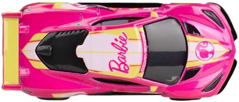 Mattel Hot Wheels Premium Pop Culture Barbie 65th Corvette C8.R 164 Scale Die-Cast Metal