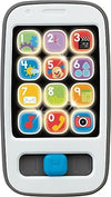 Fisher-Price Laugh Learn Baby Toddler Toy 2-in-1 Slide to Learn Smartphone with Lights