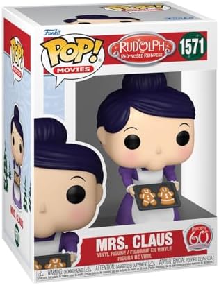 Funko POP Movies Rudolph - Mrs. Clausa - Rudolph The Red-Nosed Reindeer - Collectable Vinyl Figure