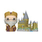 Funko Pop Town Harry Potter 20th Anniversary - Albus Dumbledore with Hogwarts - Collectable Vinyl Figure