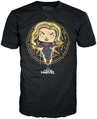Funko Pop Pop and Tee Marvel - Captain Marvel S