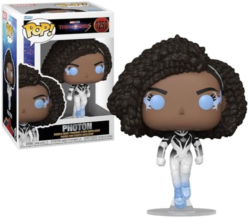 Funko Pop Marvel The Marvels - Photon Glow-in-The-Dark PX Vinyl Figure