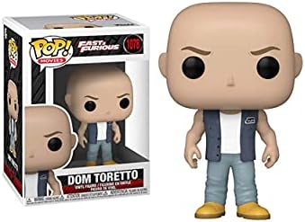 Funko POP Pop Movies F9 The Fast Saga - Dominic Vinyl Figure Multicolor 3.75 inches