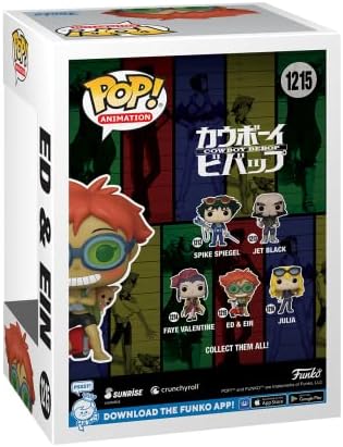 Funko Pop Animation Cowboy Bebop - Edward on Scooter with EIN