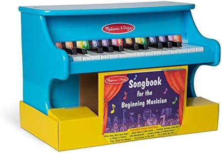 Melissa & Doug Melissa Doug Learn-to-Play Piano With 25 Keys and Color-Coded Songbook -