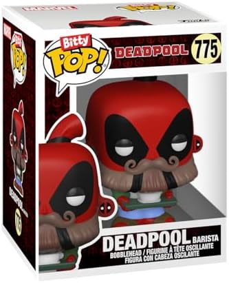 Funko Bitty POP Deadpool - Dinopool 4-Pack and A Surprise Mystery Mini Figure - 0.9 Inch