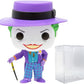 Funko POP DC Heroes Batman 80th - Joker with Hat 1989 Funko Pop Vinyl Figure Bundled with