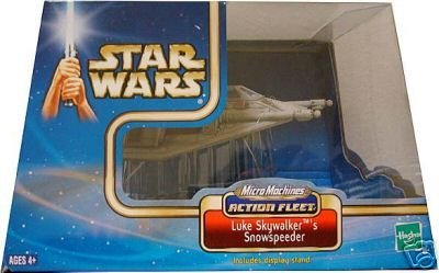 Star Wars Micro Machines Action Fleet: Luke Skywalker's Snowspeeder