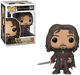 Funko POP Movies Lord of The RingsHobbit - Aragorn Figure Brown