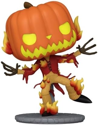 Funko Pop Disney The Nightmare Before Christmas - Pumpkin King 1357 Sticker Glow InThe