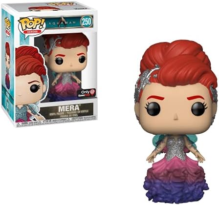 POP Funko POP Movies DC Aquaman- Mera Toy Figure Game Stop 250
