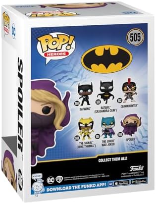 Funko POP Heroes Batman WZ - Stephanie Brown - DC Comics - Collectable Vinyl Figure