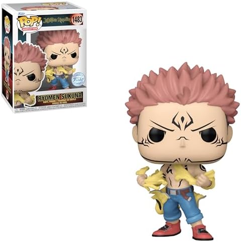 Funko Pop Animation Jujutsu Kaisen - Ryomen Sukuna Tearing Shirt Multicolor Vinyl Figure