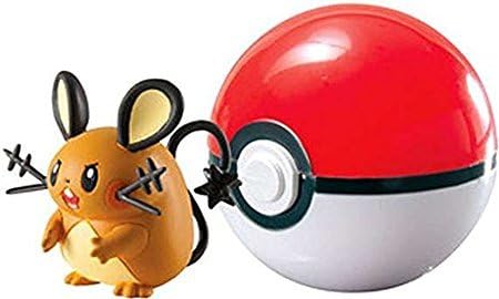 Pokemon Clip and Carry Dedenne with Poke Ball