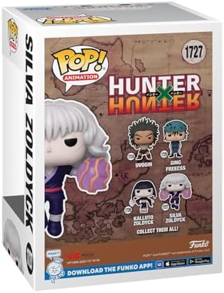 Funko POP Animation HxH - Silva Zoldyck - Hunter X Hunter HXH - Collectable Vinyl Figure
