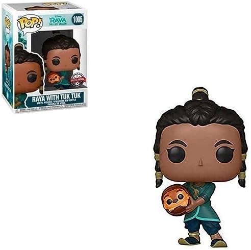 Funko Pop Disney Raya and The Last Dragon - Raya and Baby Tuk Tuk Vinyl Figure Amazon