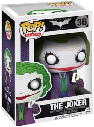 Funko POP Heroes Dark Knight Movie The Joker Vinyl Figure