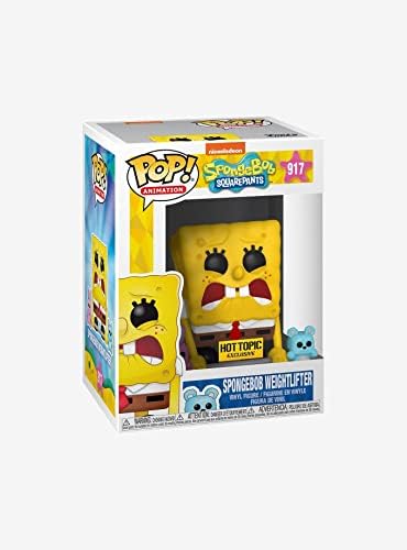 Funko SpongeBob SquarePants Pop Animation SpongeBob Weightlifter Vinyl Figure Hot Topic