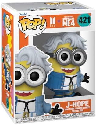 Funko POP Rocks Minions X BTS - J-Hope - BTS Minions - Collectable Vinyl Figure