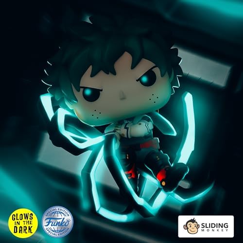 Funko Pop Animation My Hero Academia - Deku Blackwhip Glow-in-The-Dark PX Vinyl Figure