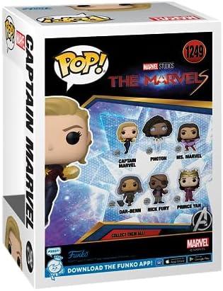 Funko POP Vinyl The Marvels - Captain Marvel - Collectable Vinyl Figure