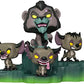 Funko Pop Scar with Hyenas Villains 1224 Hot Topic FUN64677