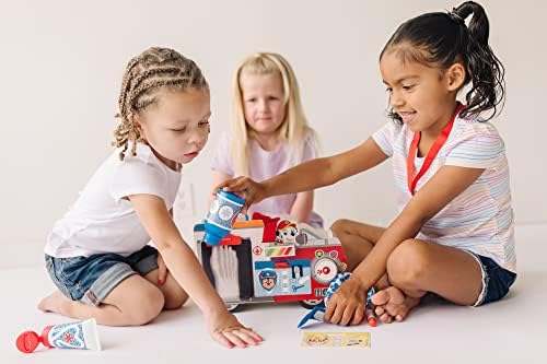 Melissa & Doug Melissa Doug PAW Patrol Marshall's Wooden Rescue EMT Caddy 14 Pieces