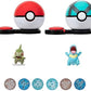 Pokemon Attack Axew Poke Ball vs. Totodile Net Ball Small PKW3164