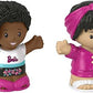 Fisher-Price Little People Toddler Barbie Sleepover Figure Set with 2 Characters for