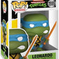 Funko POP TV Teenage Mutant Ninja Turtles TMNT - Leonardo - 16 Odds for Rare Chase Variant - Collectable Vinyl Figure