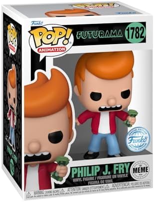 Funko Pop Vinyl Fig. Futurama Philip J. Fry Meme EE