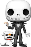 Funko Pop Disney The Nightmare Before Christmas - 10 Inch Jack Skellington with Zero