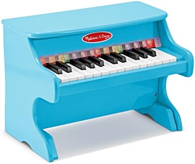 Melissa & Doug Melissa Doug Learn-to-Play Piano With 25 Keys and Color-Coded Songbook -